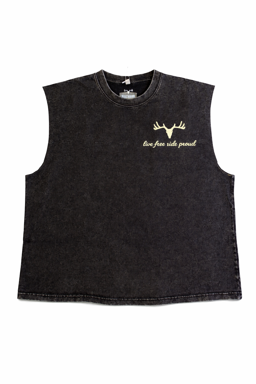 Acid Wash Sleeveless T Shirt – Westbound Co™