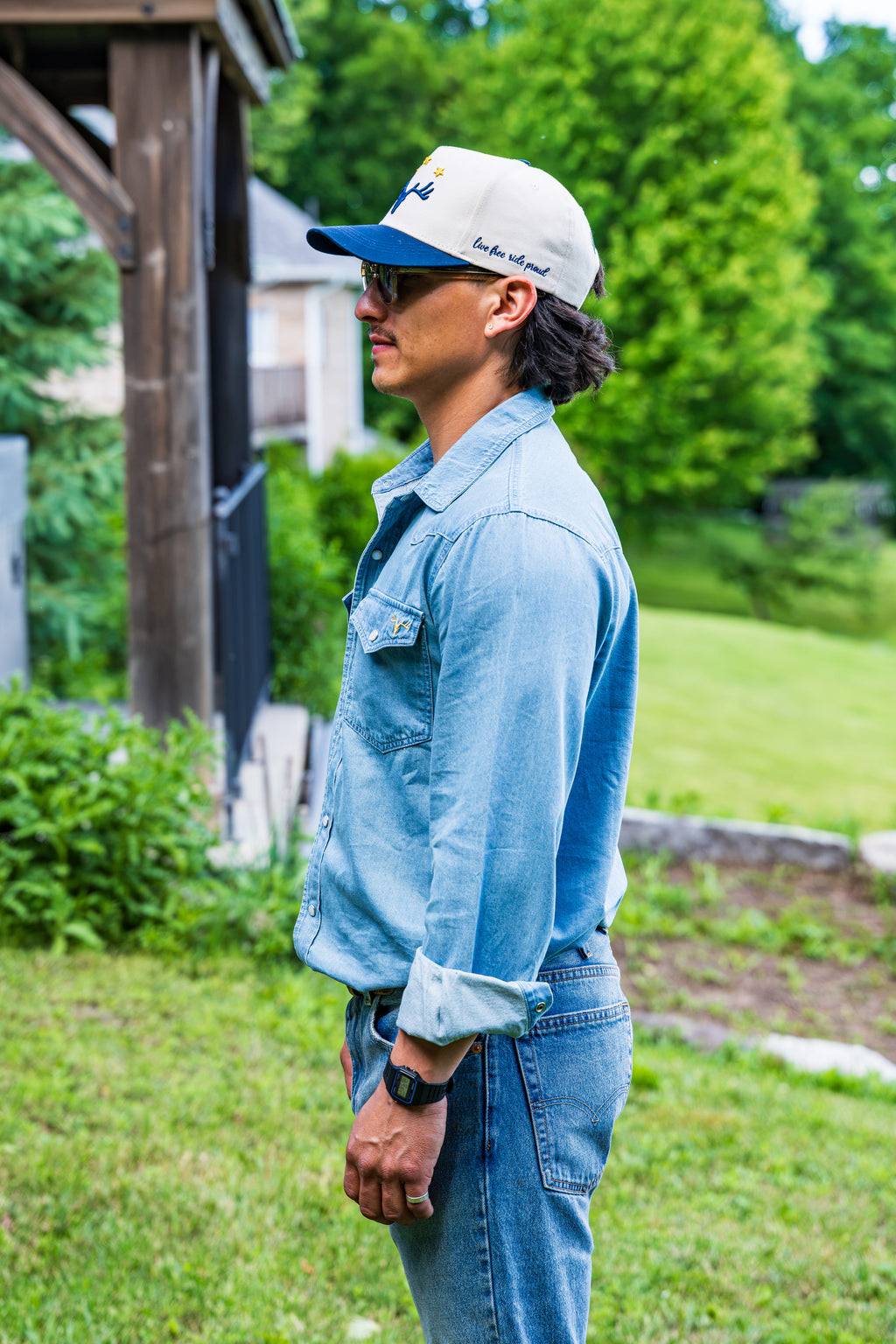Blue Denim Shirt
