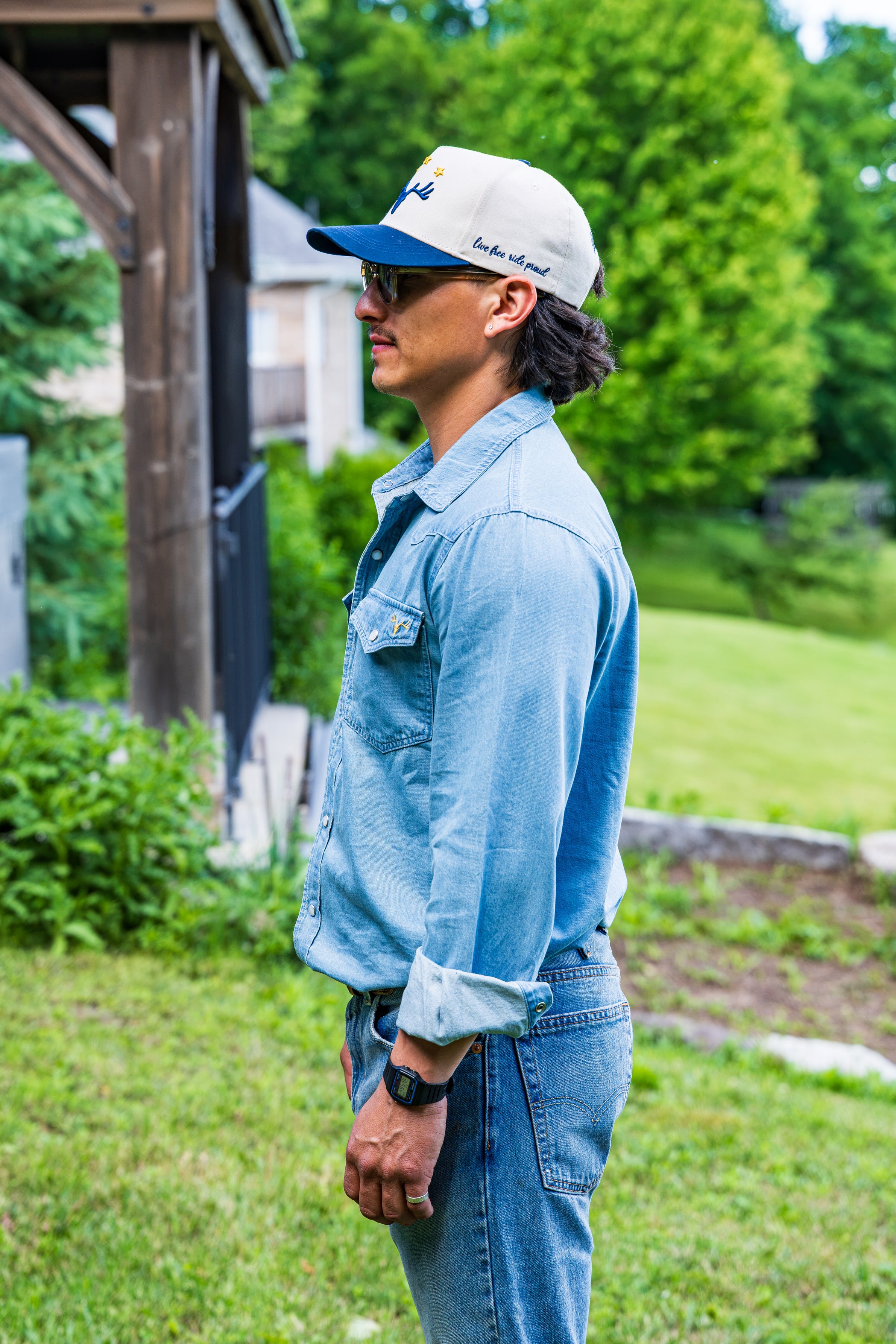 Blue Denim Shirt