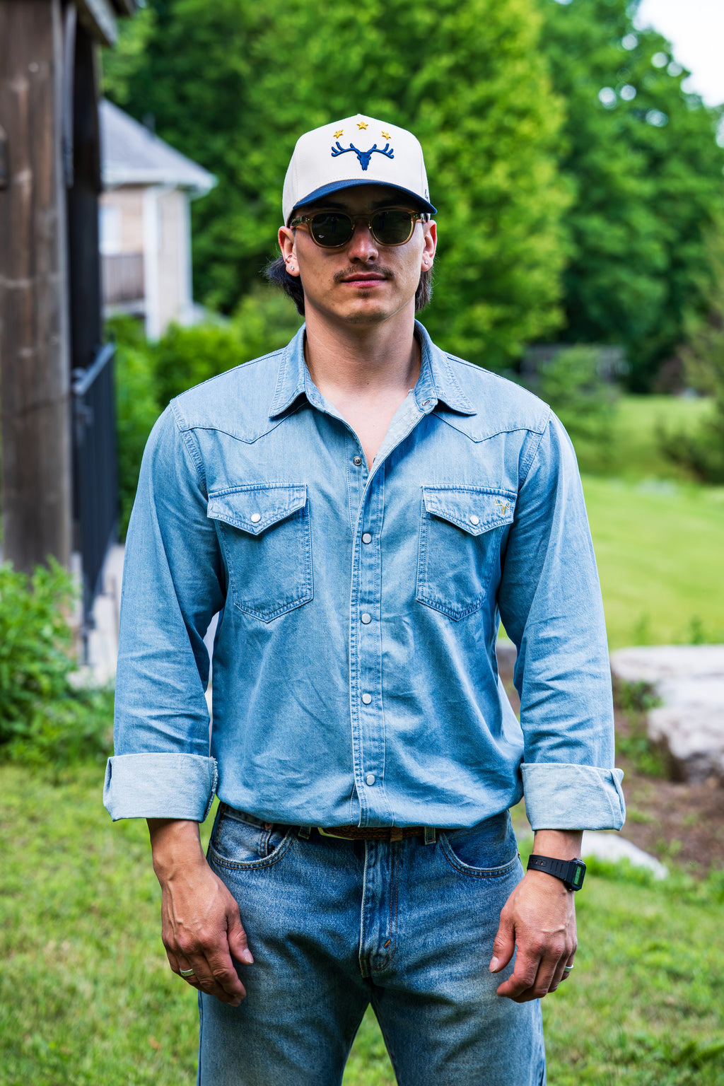 Blue Denim Shirt