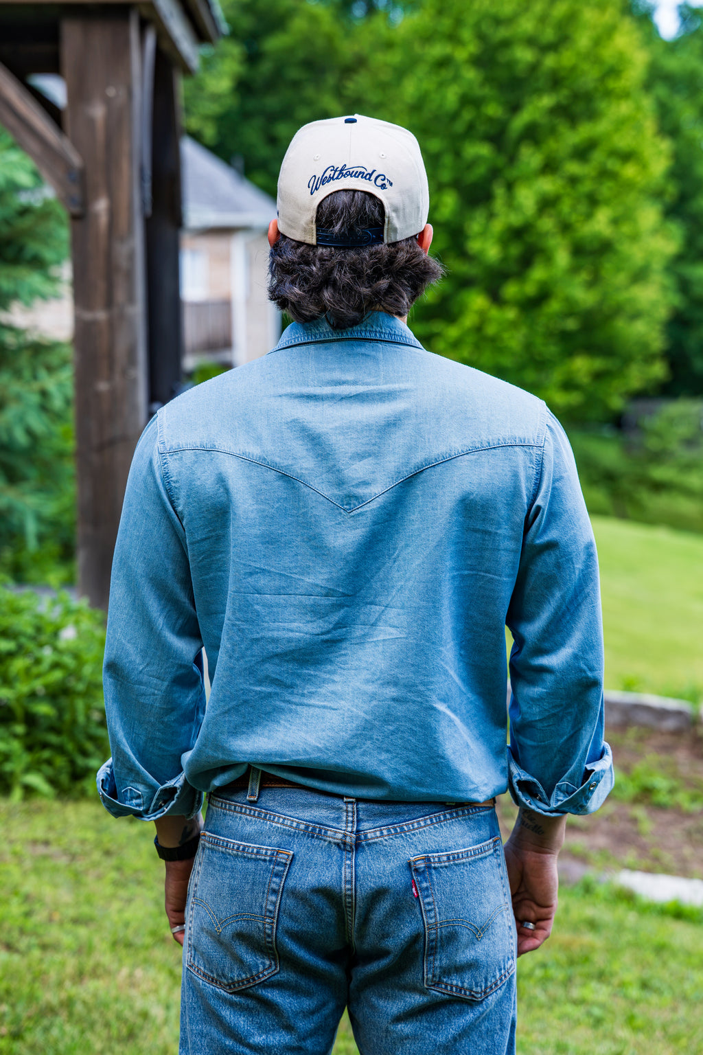 Blue Denim Shirt