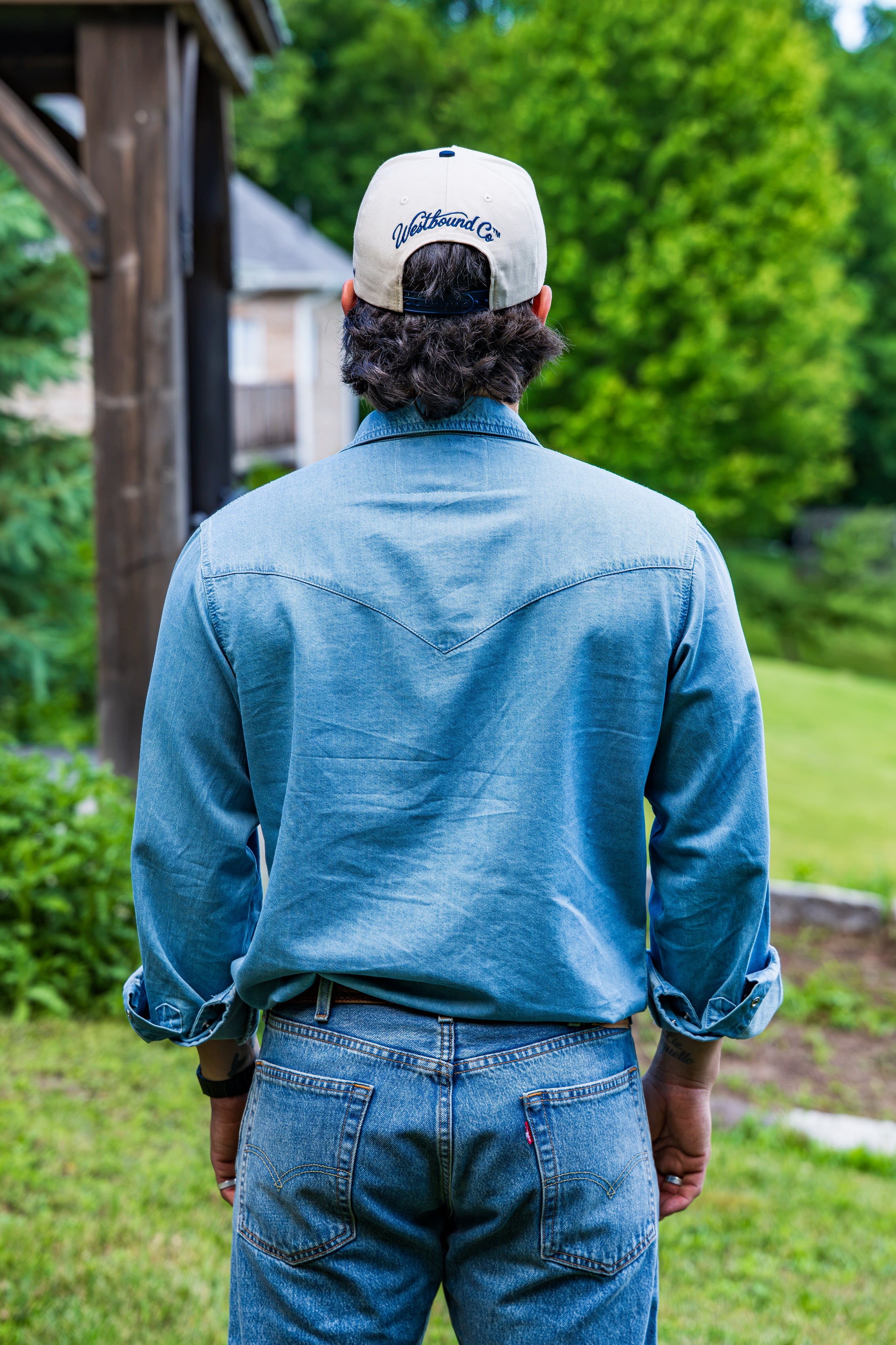 Blue Denim Shirt