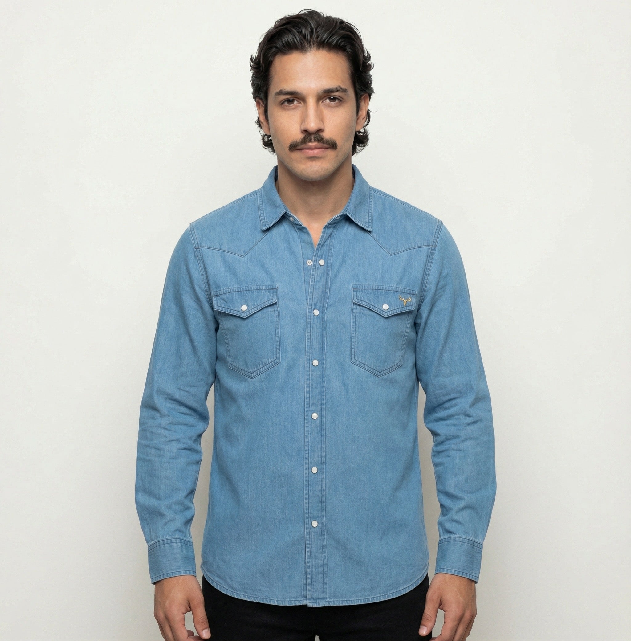Blue Denim Shirt